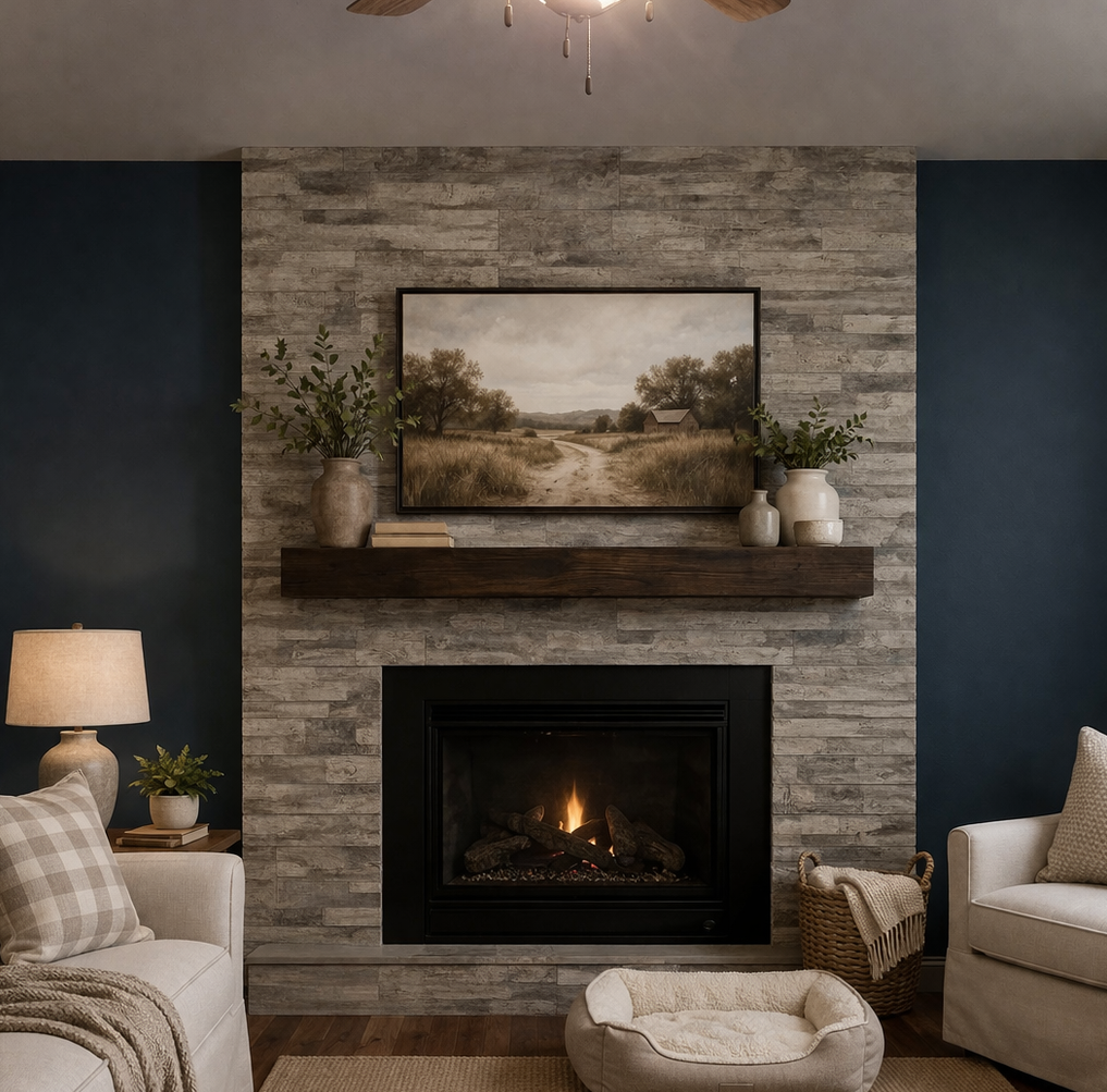 Fireplace and Feature Walls